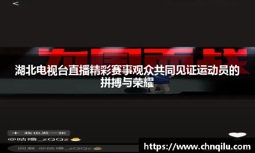 湖北电视台直播精彩赛事观众共同见证运动员的拼搏与荣耀